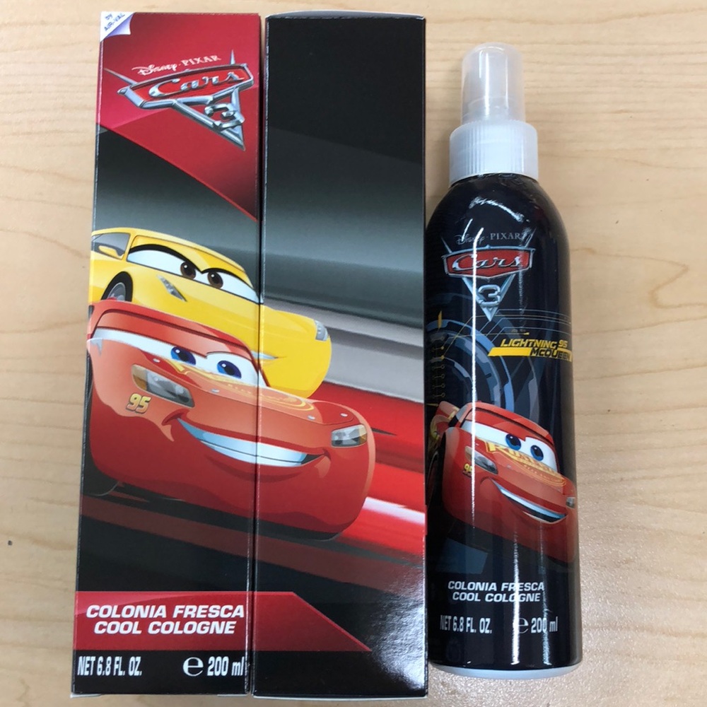 Disney Cars body spray for boys 200 ml ( 2 pack)